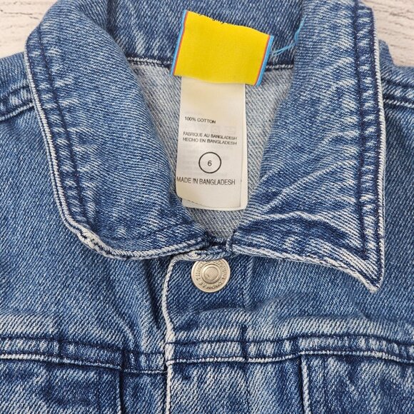 Vintage Thomas The Tank‎ Engine Boys Denim Jacket Size 6 - Picture 3 of 5